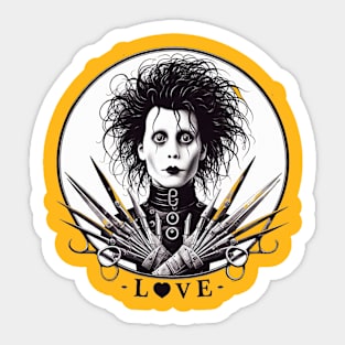 Scissorhands Sticker